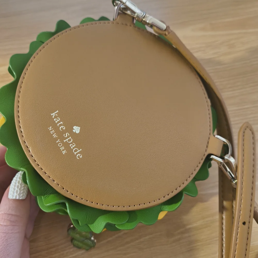 Burger Shaped Crossbody Bag - Picture 5 of 8